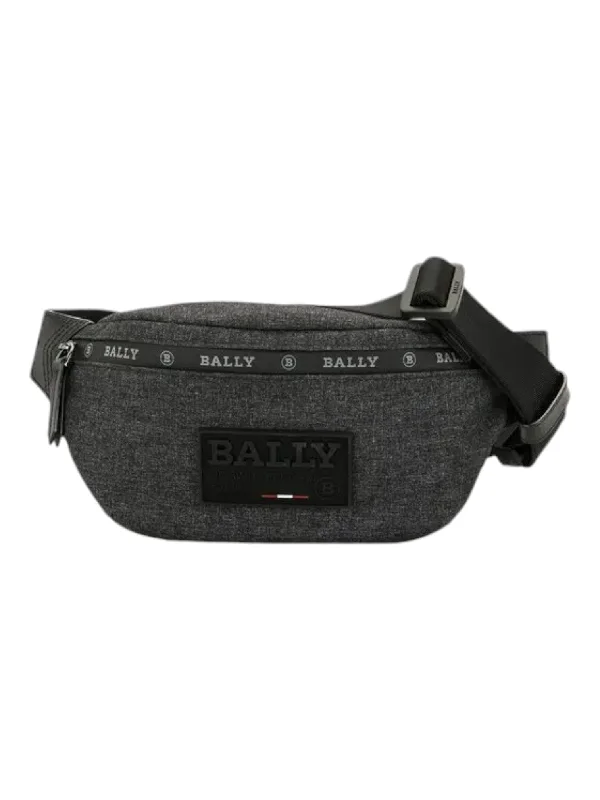 Bally Redo 6234241 Antracite Black Belt Bag