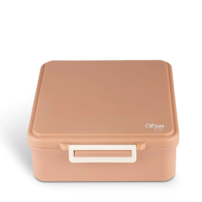 Citron Grand Lunchbox with Insulated Food Jar and Saucer - Blush Pink