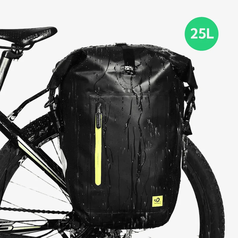 Waterfly Defender Waterproof Bike Rear Rack Bag (25L)