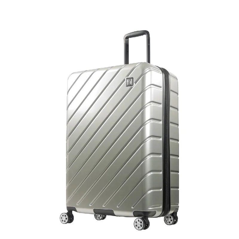 Ful Velocity 31" Expandable Hardside Spinner luggage, Silver