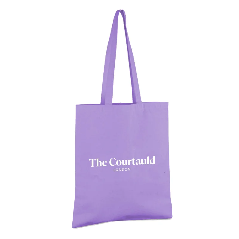 Courtauld Tote Bag Lilac White