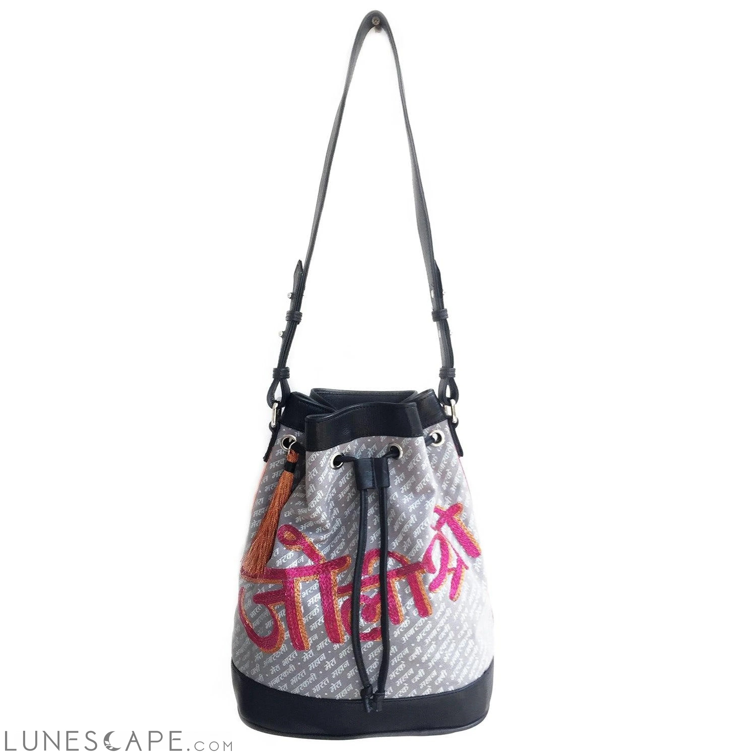 Drawstring Bucket Bag