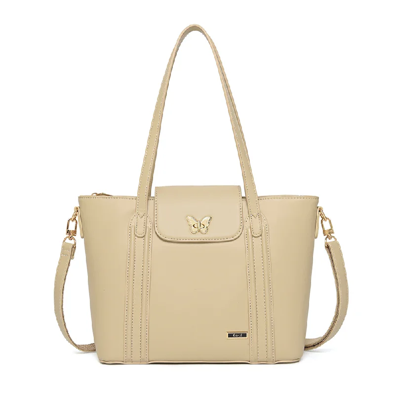 En-ji Doiri Totebag - Lightkhaki