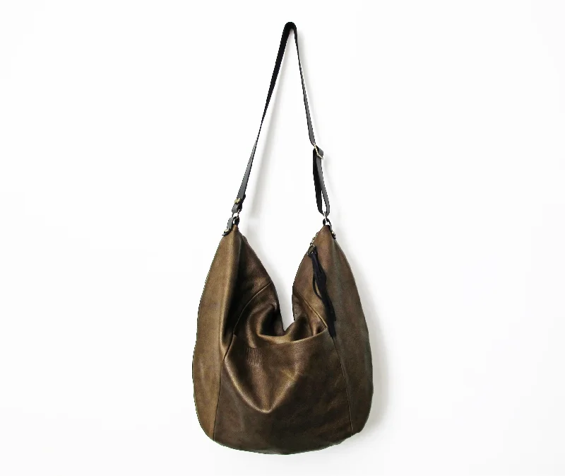 Leather Hobo Bag