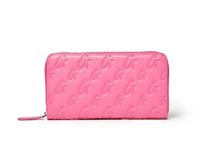 MONOGRAM JUMBO WALLET HOT PINK