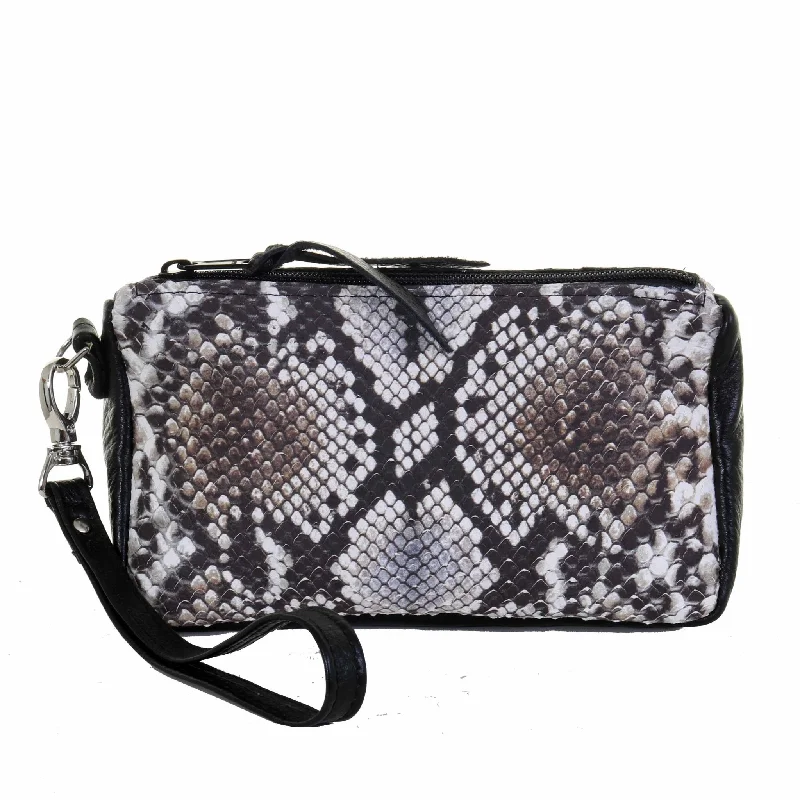 MPG118 - Cobra Lux Snake Print Makeup Pouch