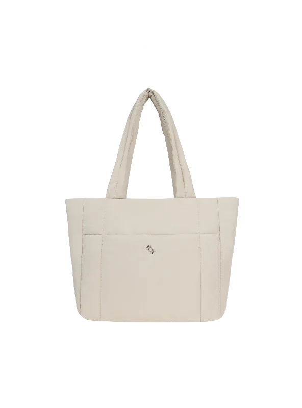 Puffer Shopper (Gloss Macadamia)