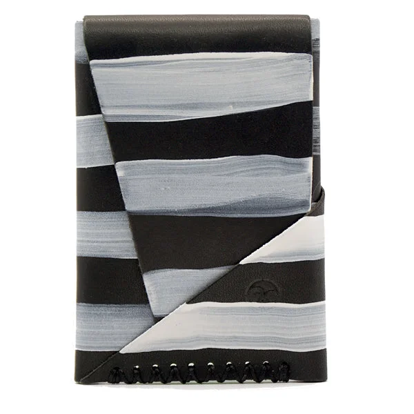 White Painted Stripes - Black