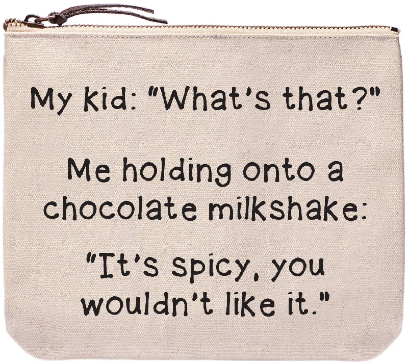 Spicy chocolate milkshake | Funny Printed Everyday bags