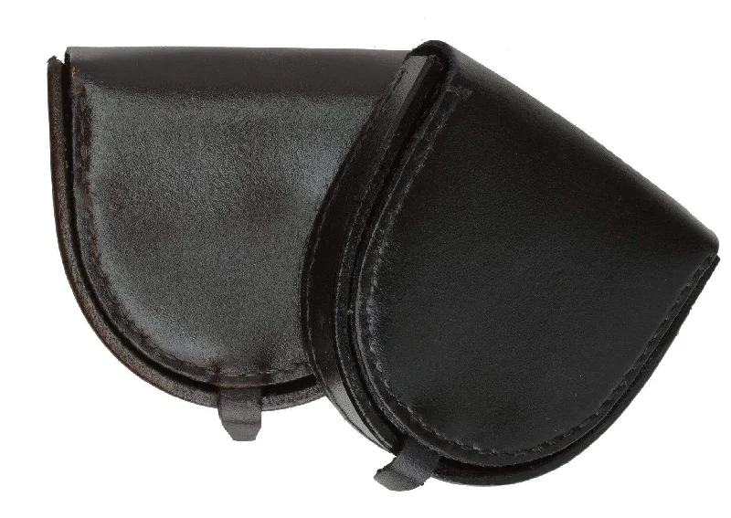 100% Leather Horse Shoe Style Change Purse 6223 (C)