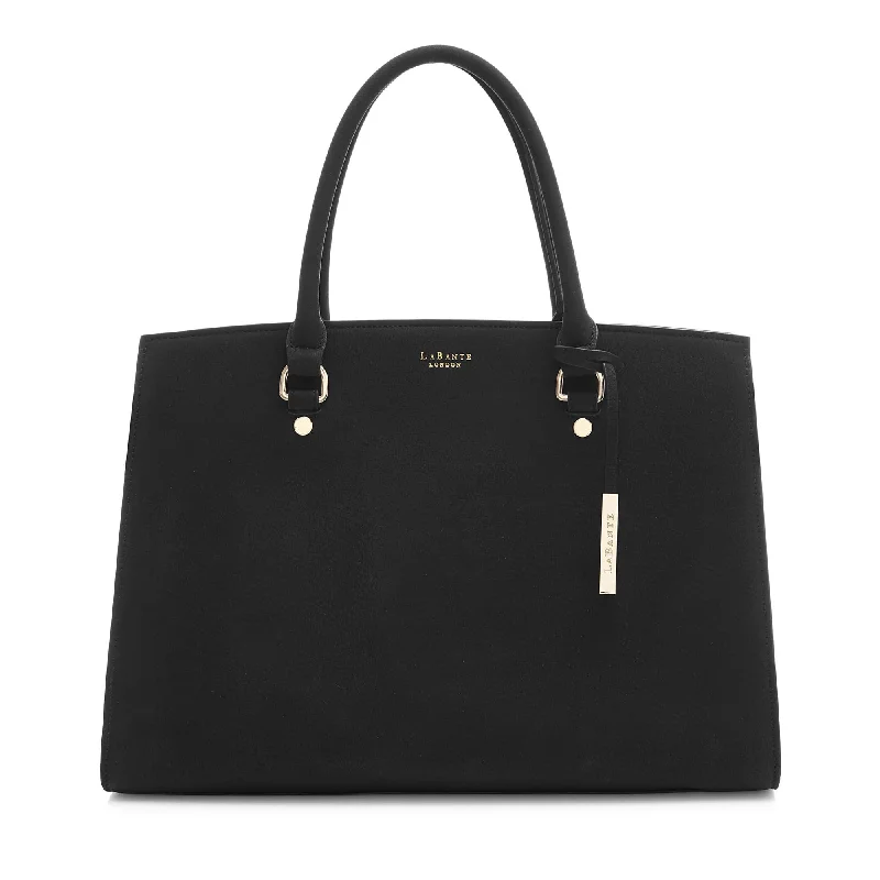 Black - Aricia Vegan Fashion Computer Bag