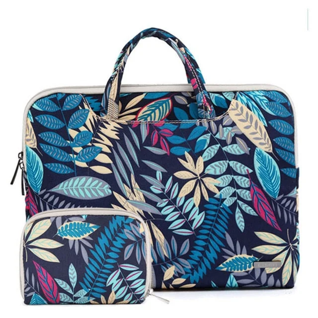 Blue Jungle Laptop Case