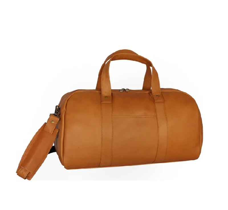 David King Leather 18" Carry On Duffle