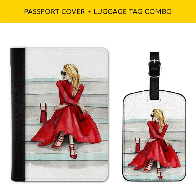 Definite Diva Passport & Luggage Tag Combo