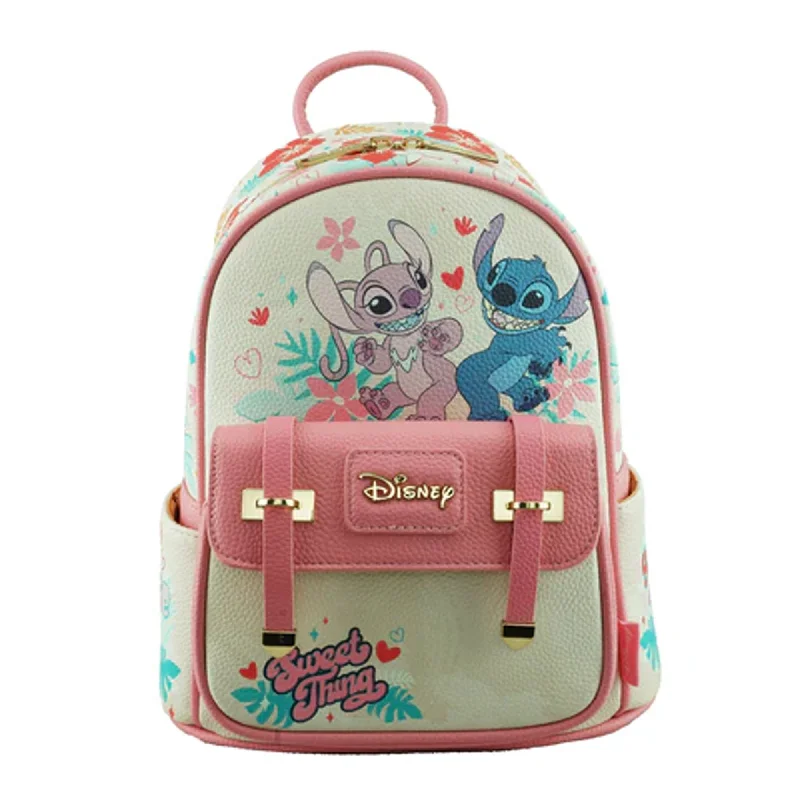 Disney Stitch and Angel Mini Backpack - Limited Edition