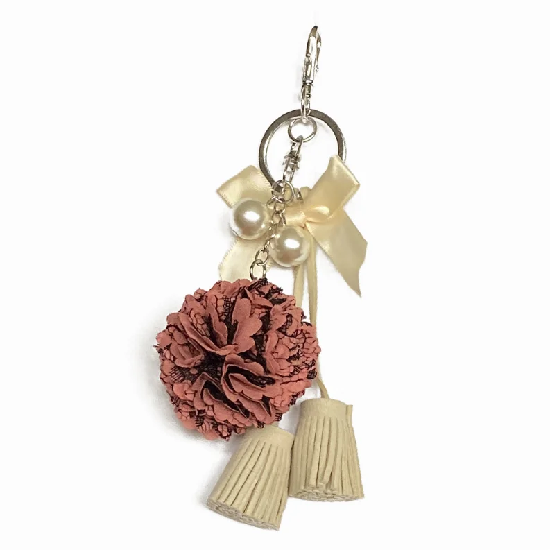 Flower Puff Tassel