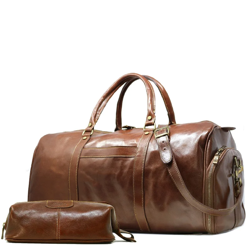 Lugano Weekender w/ Shoe Compartment Set