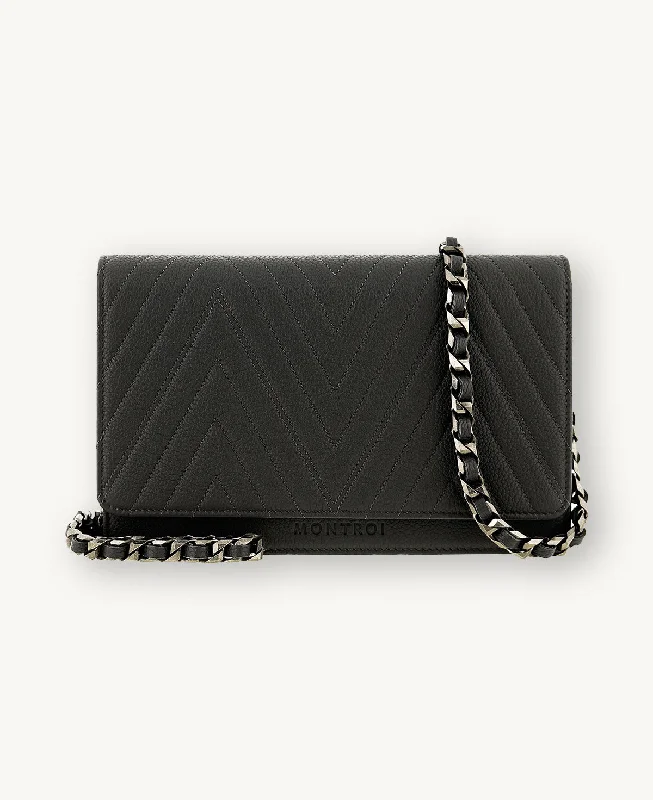 WALLET ON CHAIN BLACK