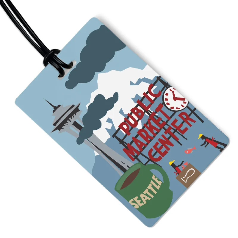 Seattle Luggage Tag