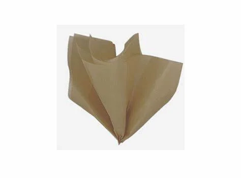 TISSUE PAPER GOLD  20" x 20"  5 pc