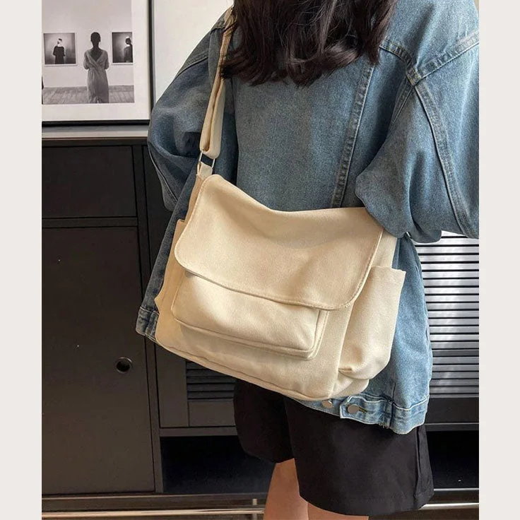 White Boxy Bag