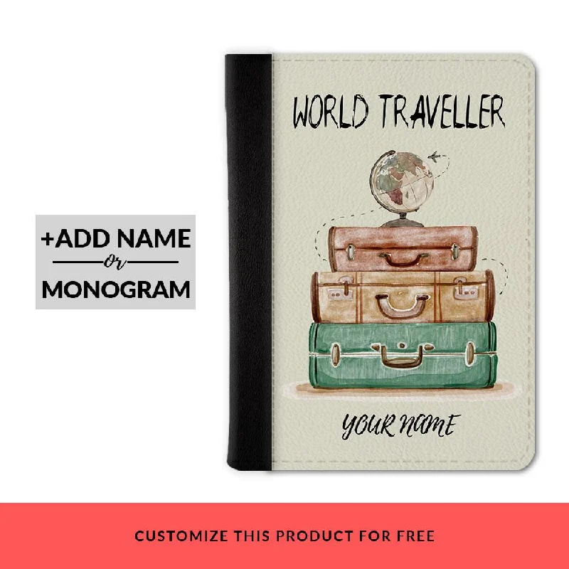 World Traveller Custom Passport Cover